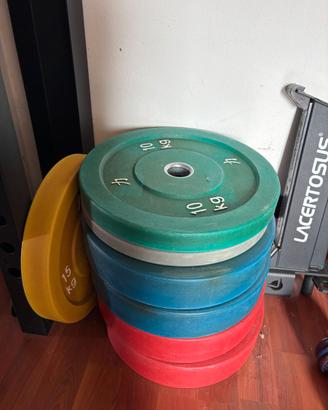 Set Dischi Bumper Strength Shop 140 kg