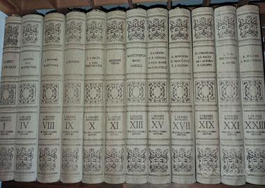 vinili LP “I Grandi Musicisti–F.lli Fabbri Editori