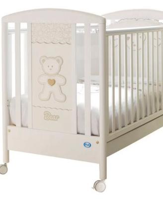Lettino Pali Loving Bear + materasso e paracolpi