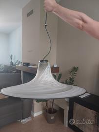 Lampadario a soffitto in vetro