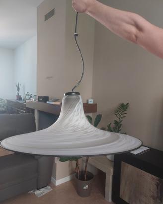 Lampadario a soffitto in vetro