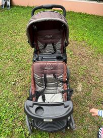 Passeggino gemellare graco