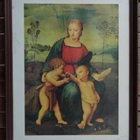 QUADRO MADONNA DEL CARDELLINO, Raffaello