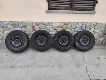 gomme e cerchi 175 65 R14 Fiat panda