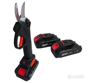 Forbice da Potatura, Doppia Batteria 48V Cesoia da