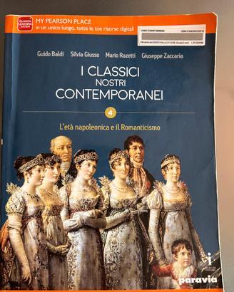 Libro di letteratura italiana