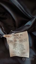 cappotto di vera pelle