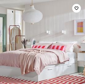 Letto Ikea con contenitori