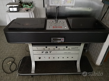 Console vintage dj Fbt solid state