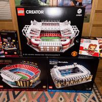 3x Set Lego Stadi Europei Misb