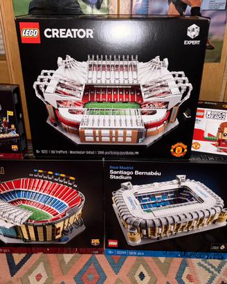 3x Set Lego Stadi Europei Misb