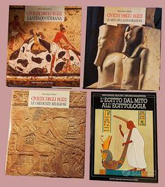 4 MONOGRAFIE CIVILTA' DEGLI EGIZI