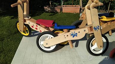 bicicletta senza pedali