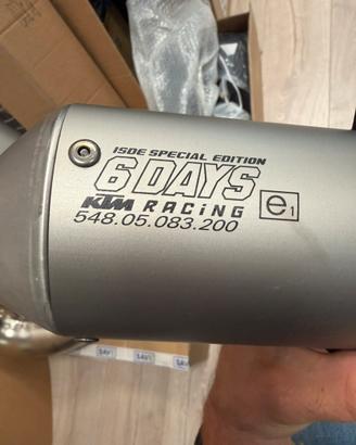 Marmitta completa originale KTM EXC 300 Six Days