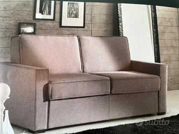 Divano letto matrimoniale con materasso h 18