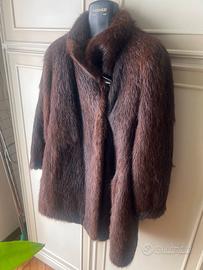 Pelliccia di castorino spitz, vintage anni ‘70/‘80
