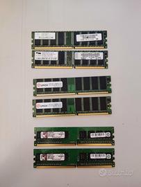 RAM ddr1 e ddr2