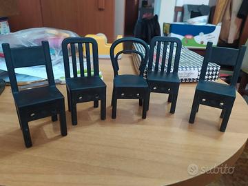 Sedie in miniatura Ikea