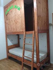 Letto con soppalco chiuso. Sant' Antioco 