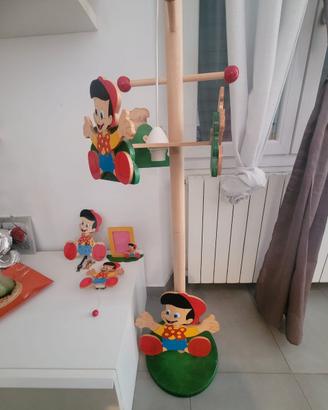 Complementi di arredo cameretta bambino(PINOCCHIO)