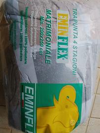 trapunta matrimoniale 4 stagioni Eminflex 