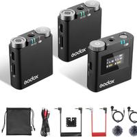 Godox Virso S M2 2,4 GHz Sistema microfonico wirel