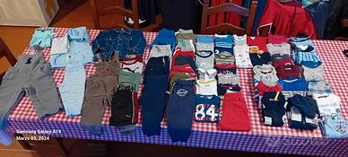 lotto 50 pezzi bambino 18-18/24 mesi 