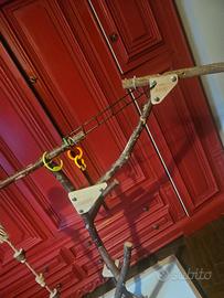 Trespollo rtigianali per pappagallo  legno