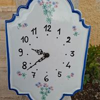 orologio da muro in ceramica