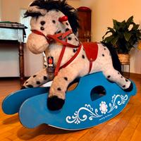 Cavallo a dondolo Trudi vintage