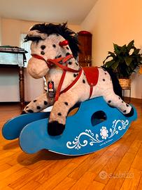 Cavallo a dondolo Trudi vintage