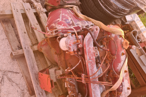 Motore e cambio om 40