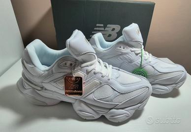 scarpe new balance 9060 TRIPLE White N.43 Nuove