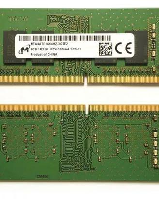 Micron 2x8GB(16GB) DDR4 PC4-3200AA 1Rx16