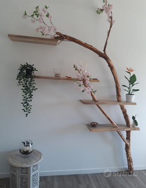 Arredo artigianale con legno pregati