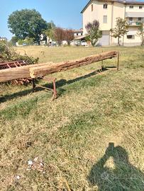 Travi in rovere di recupero