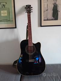 Chitarra acustica elettrificata cort (ADD880CE)
