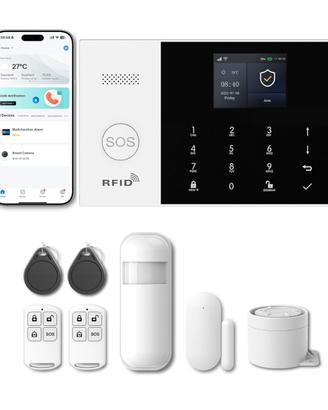 Intelligent Alarm kit allarme domestico wifi gsm