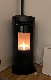 Stufa pellet Nobis Round 13Kw