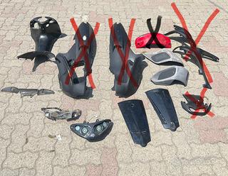 Carene e luci Runner 125