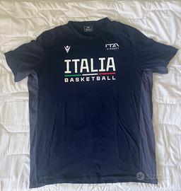 T shirt macron nazionale basket