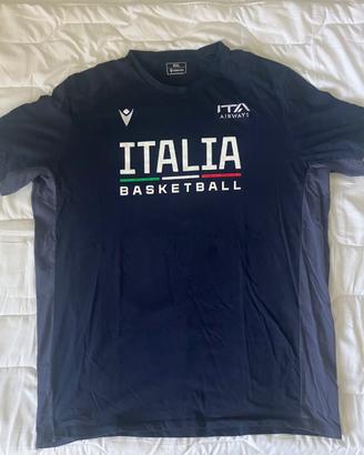 T shirt macron nazionale basket