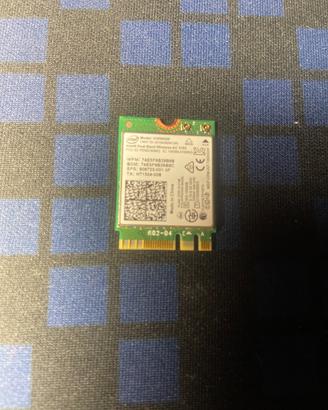 Scheda Wi-Fi Wireless AC 3165 M.2 Intel per HP - 8