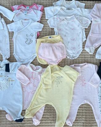 Lotto abbigliamento neonata 0/1mesi - 20 pezzi