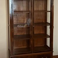 Vetrinetta Vintage anni 20-30 in legno 