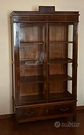Vetrinetta Vintage anni 20-30 in legno 
