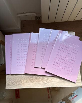 Bartok boosey mikrokosmos completo nuovo