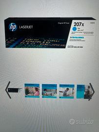 HP 207x ciano toner w2211x originale