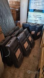 11 Stufe a gas da parete a blocco