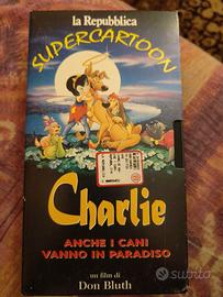 vhs Charlie anche i cani vanno in paradiso